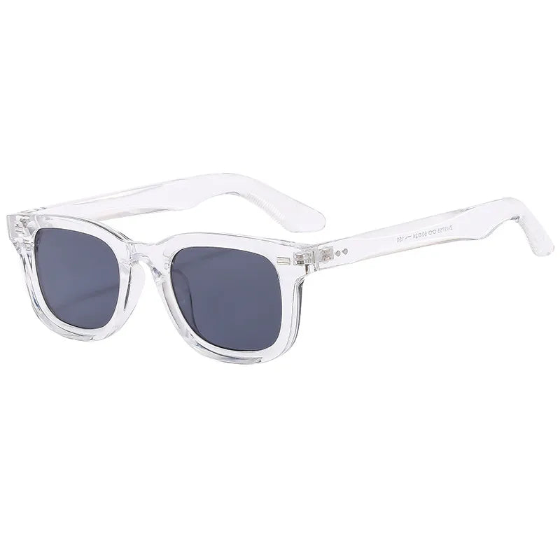 Streetwear Geometric Ac Square Full Frame Glasses