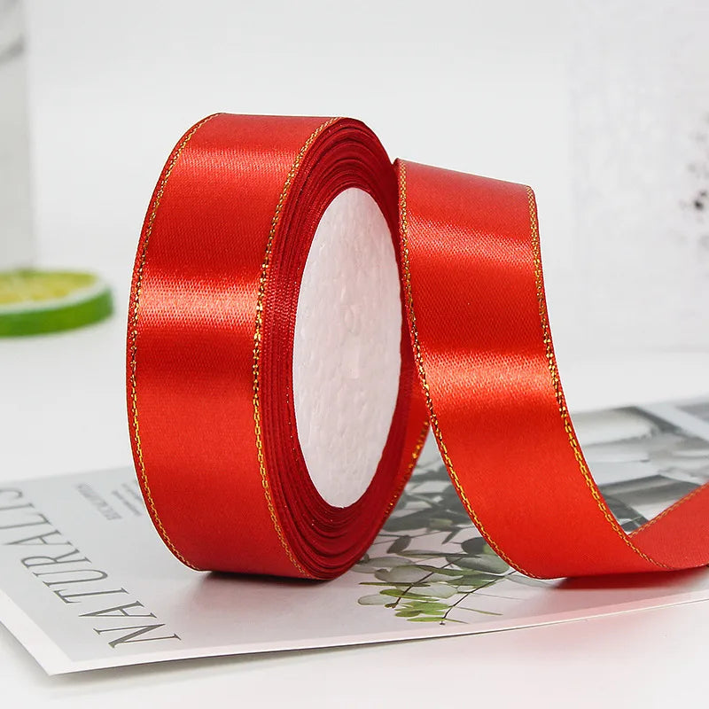 Classic Style Solid Color Polyester Holiday Wedding Birthday Party Supplies Gift Wrapping Supplies 1 Roll