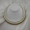 Baroque Style Modern Style Round Artificial Pearl Copper Beaded Chain Beaded Necklaces Wholesale