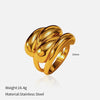 Wholesale Jewelry Casual Elegant Solid Color 304 Stainless Steel Rings