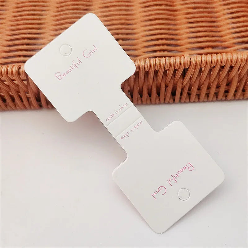 simple style letter paper jewelry packaging bags