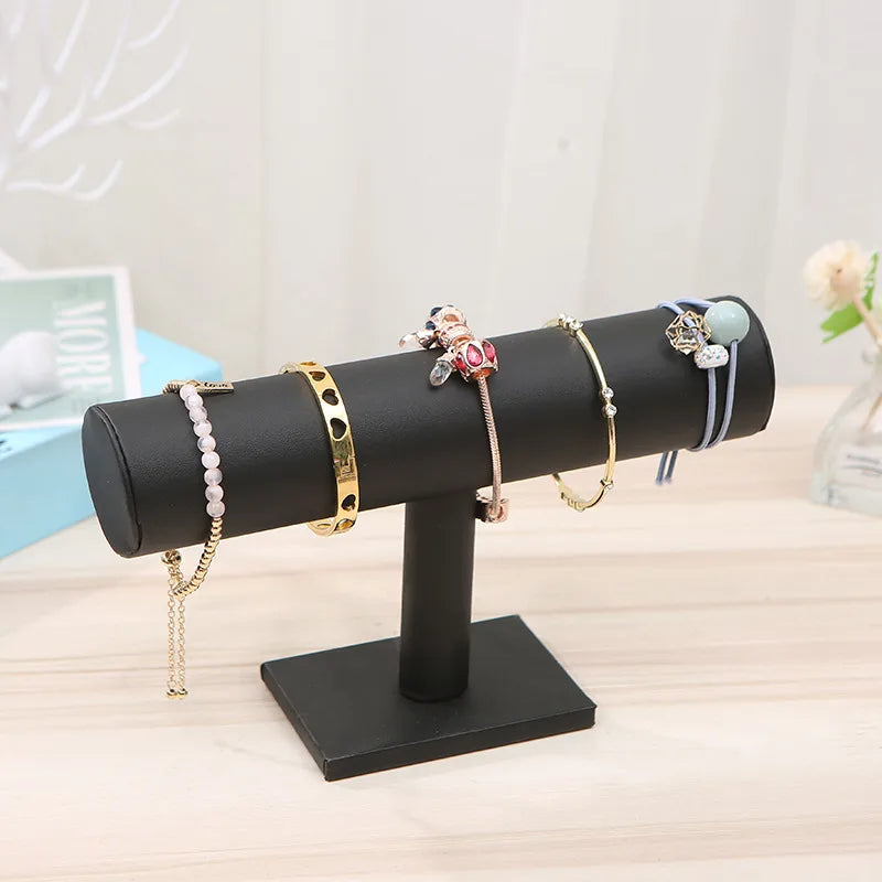 Single-layer flannel bracelet rack jewelry display rack watch display rack bracelet headdress flower headband jewelry shop shelf table