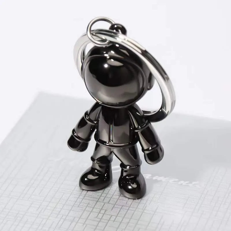 hip-hop rock astronaut alloy unisex bag pendant keychain