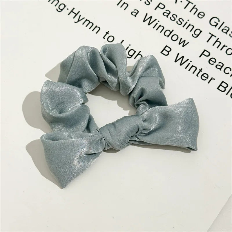 Elegant Lady Simple Style Women's Solid Color Cloth Hair Tie