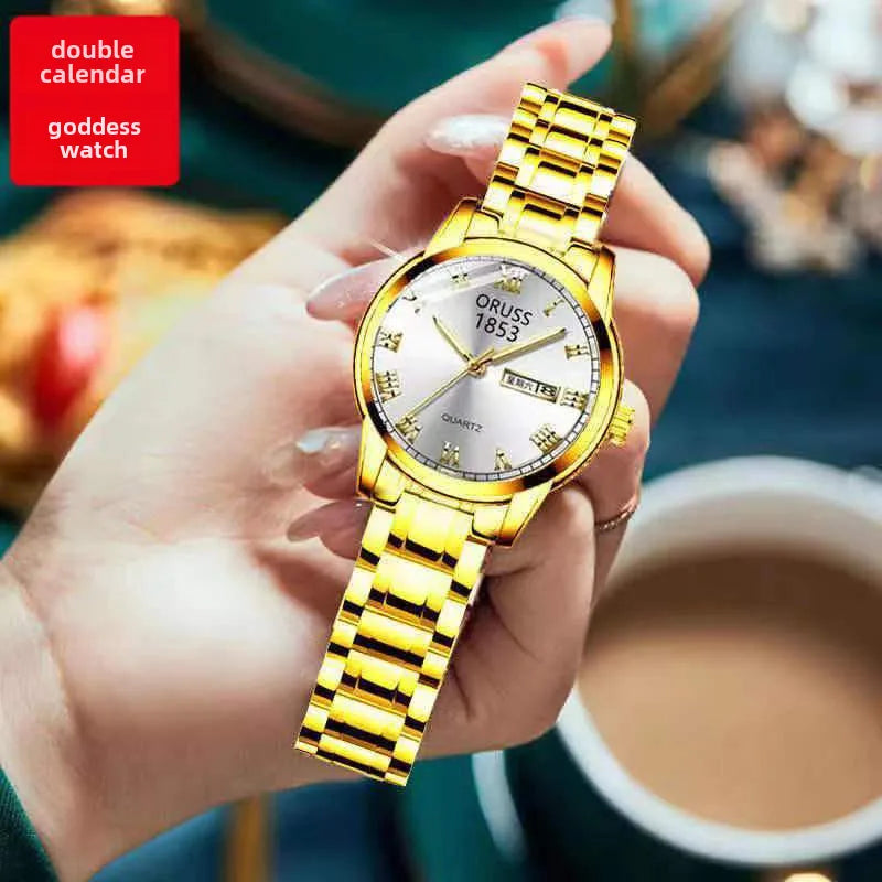 Mori style small fresh watch girls simple temperament  college style literary small dial with small bracelet watch