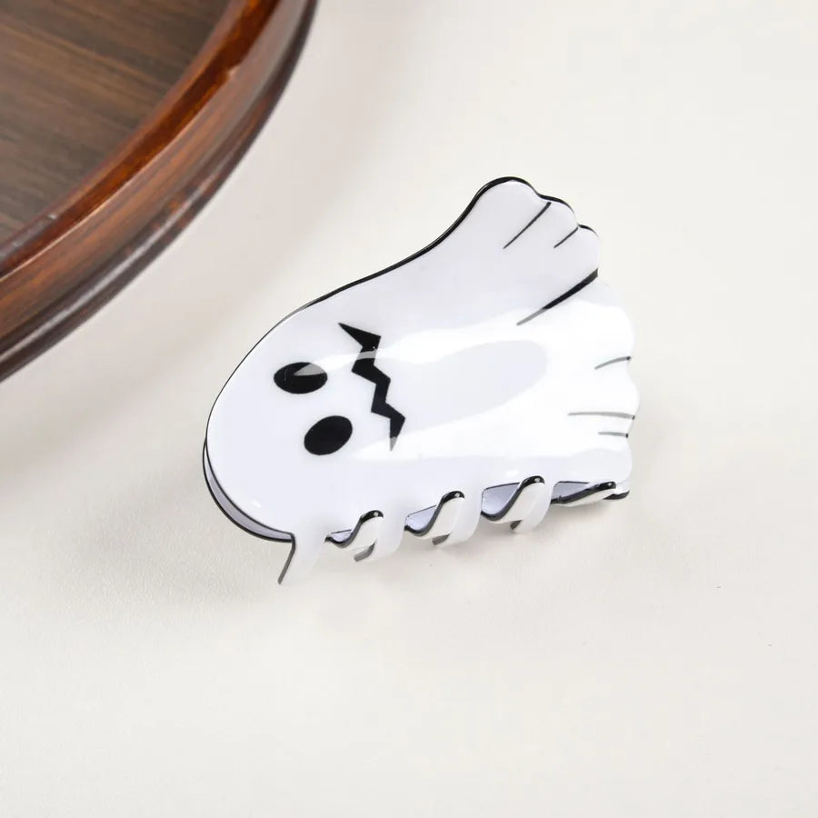 lady halloween pattern pvc hair claws