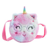 New Spot Cartoon Plush Shoulder Bag Children's Cute Crossbody Bag Kindergarten Little Princess Coin Purse