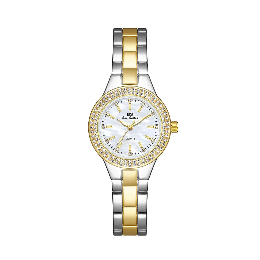 Simple Style Classic Style Solid Color One Piece Buckle Quartz Women's Watches