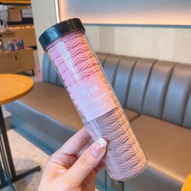 Casual Sweet Girl'S Solid Color Cloth Stripe Hair Tie