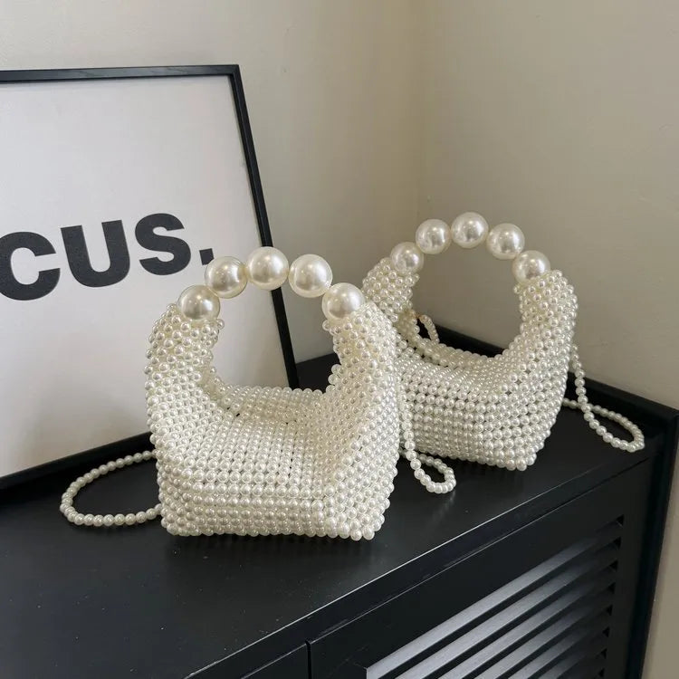 Women's Small Plastic Solid Color Elegant Classic Style Square Open Crossbody Bag