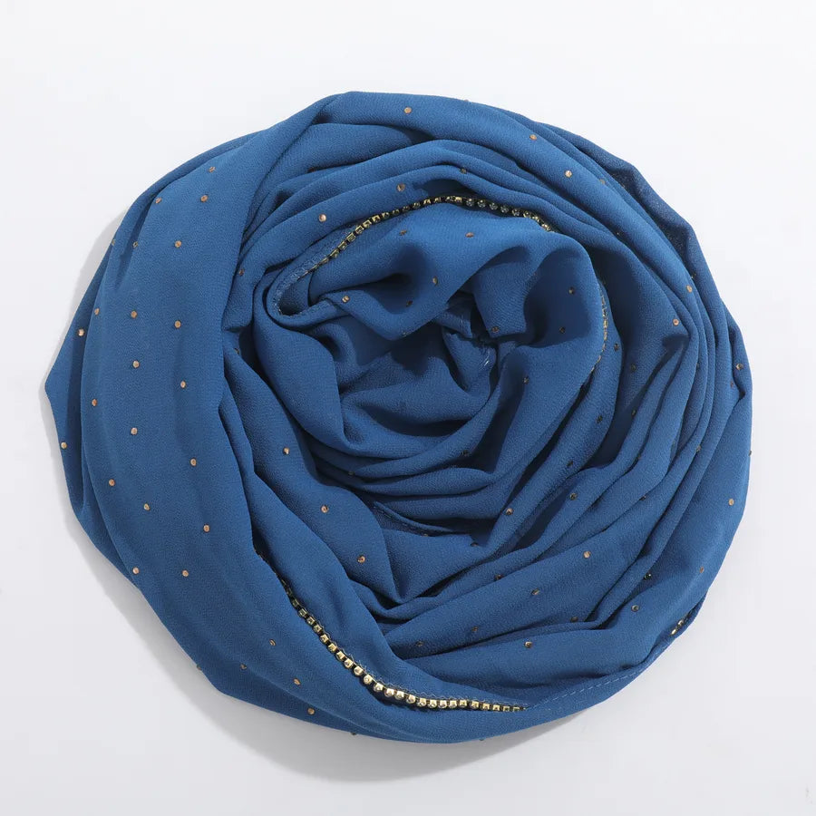 Women's Basic Solid Color Polyester Scarf