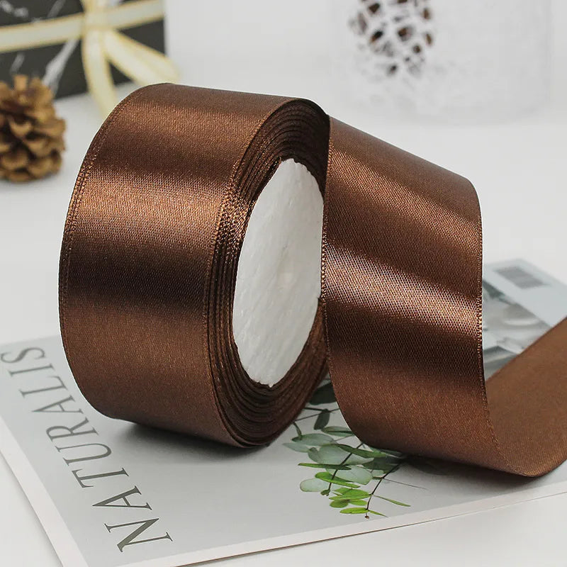 Modern Style Solid Color Polyester Holiday Wedding Birthday Party Supplies Gift Wrapping Supplies 1 Roll