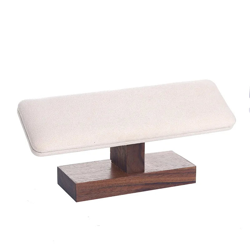 Modern Style Classic Style Geometric solid wood Flannel Jewelry Display Jewelry Rack