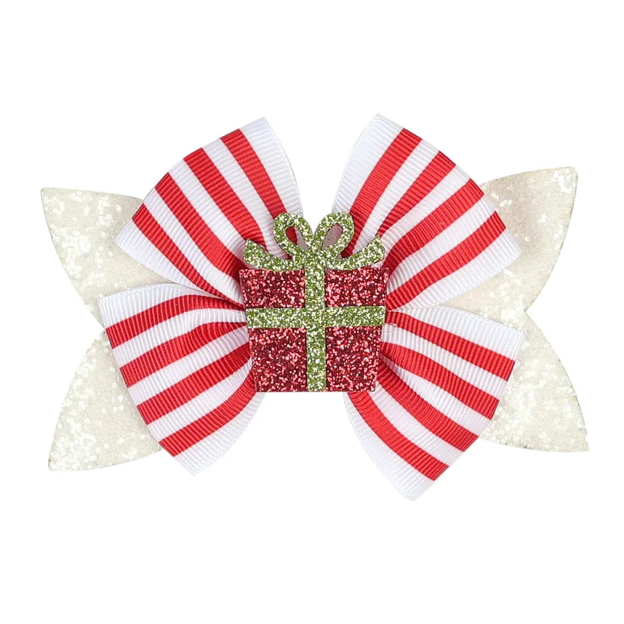 Christmas Cute Christmas Tree Snowflake Elk Ribbon Festival Party Supplies Party Accessories Any Match Assortment Pack