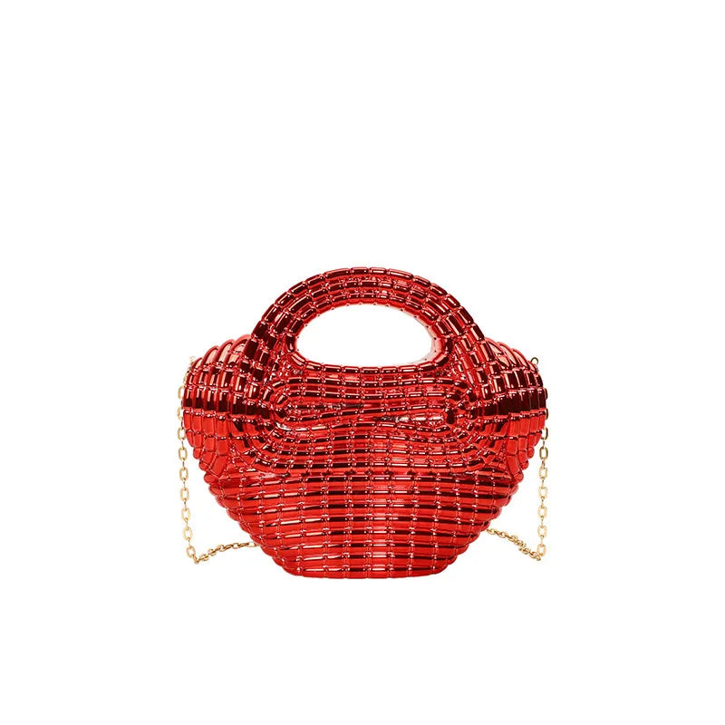 New track    new acrylic bag fashion personality handbag socialite dinner bag