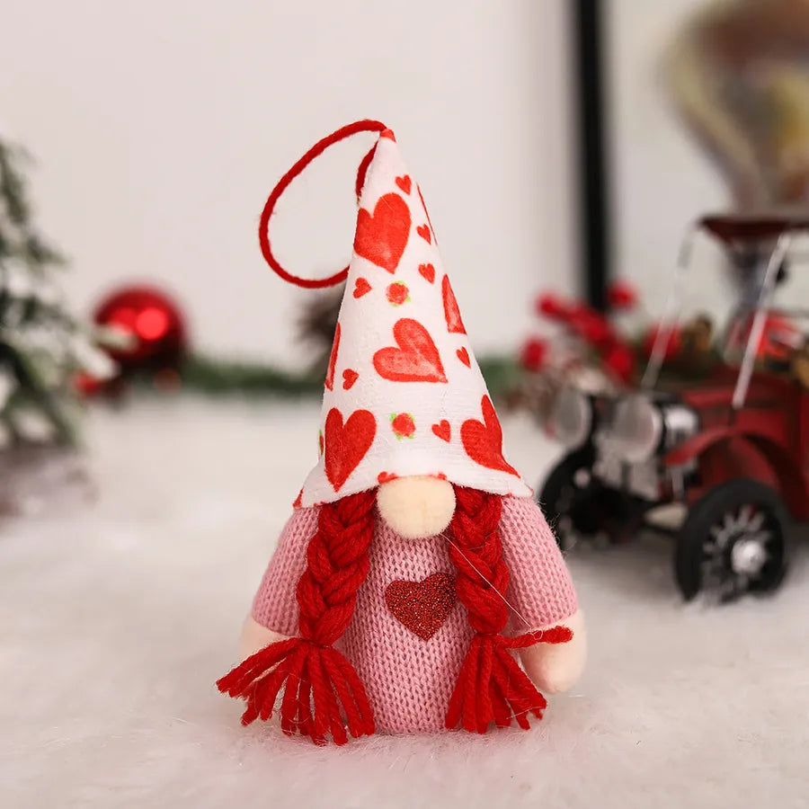 Christmas Valentine'S Day Cute Cartoon Holiday Date Hanging Ornaments