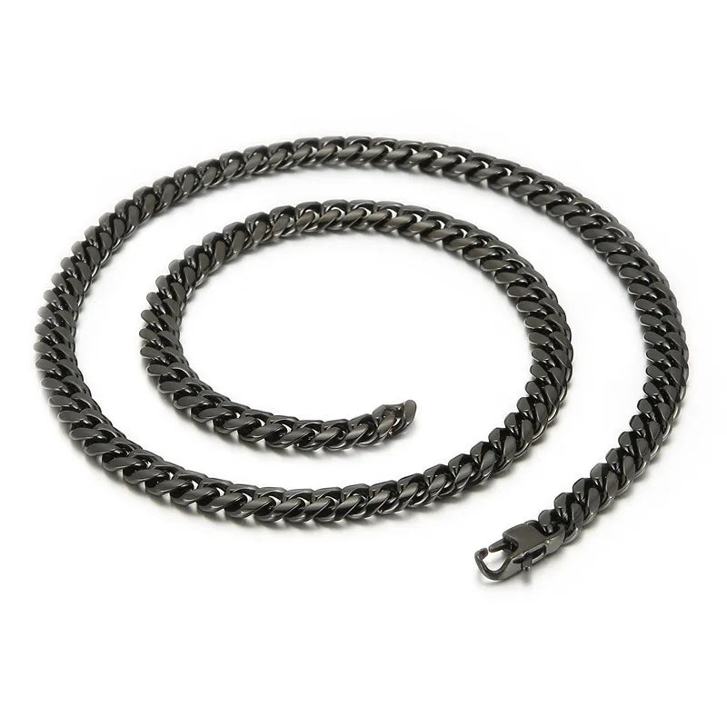 Simple Style Geometric Solid Color Titanium Steel 18K Gold Plated Men's Bracelets