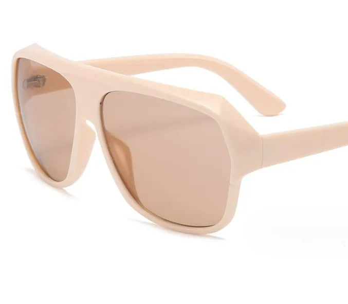 modern style solid color pc toad glasses full frame men's sunglasses