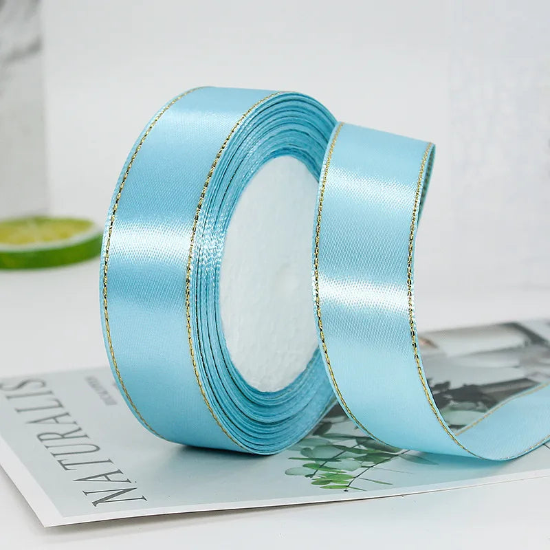Classic Style Solid Color Polyester Holiday Wedding Birthday Party Supplies Gift Wrapping Supplies 1 Roll