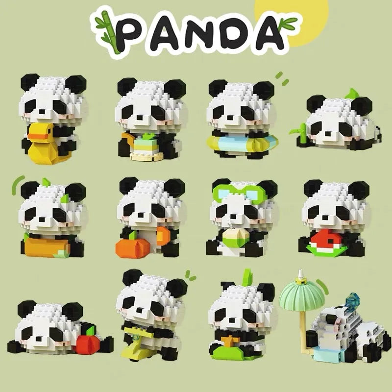 Kids(7-16Years) Children Unisex Panda ABS Building Toys Learning & Education Toys