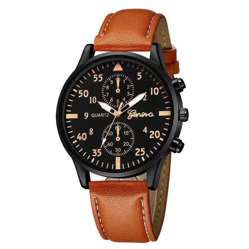 new TikTok men's watch fashion hot sale business fashion casual sports style men's watch