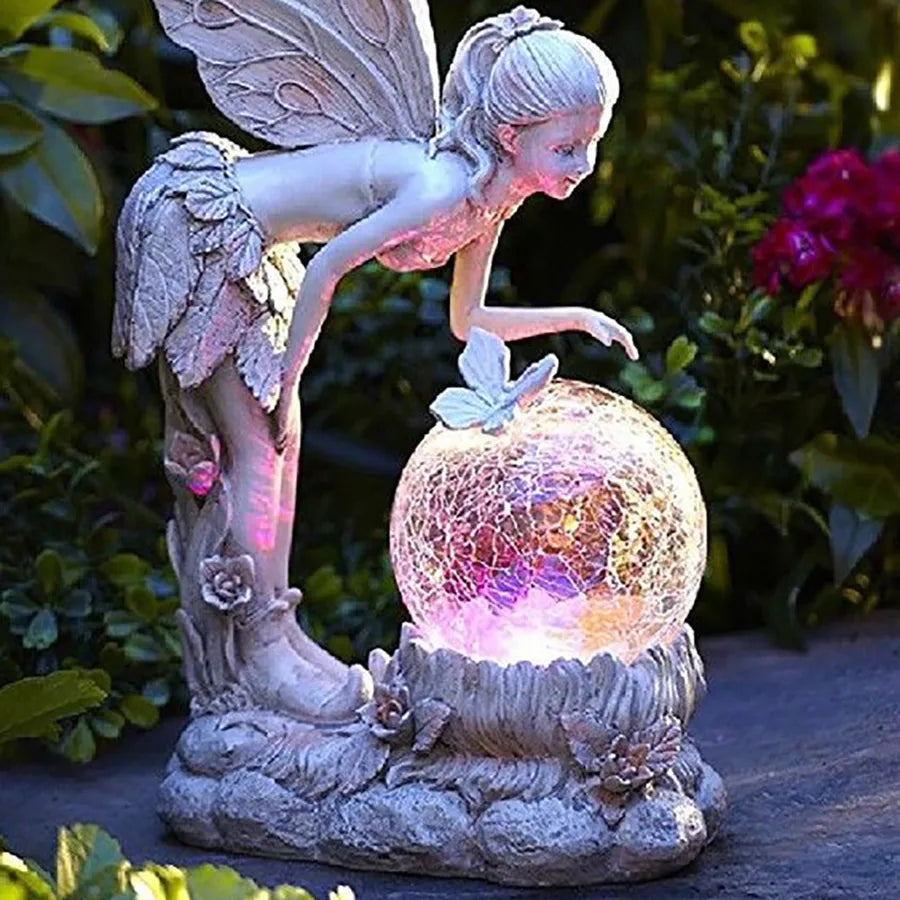 elegant crystal resin ornaments