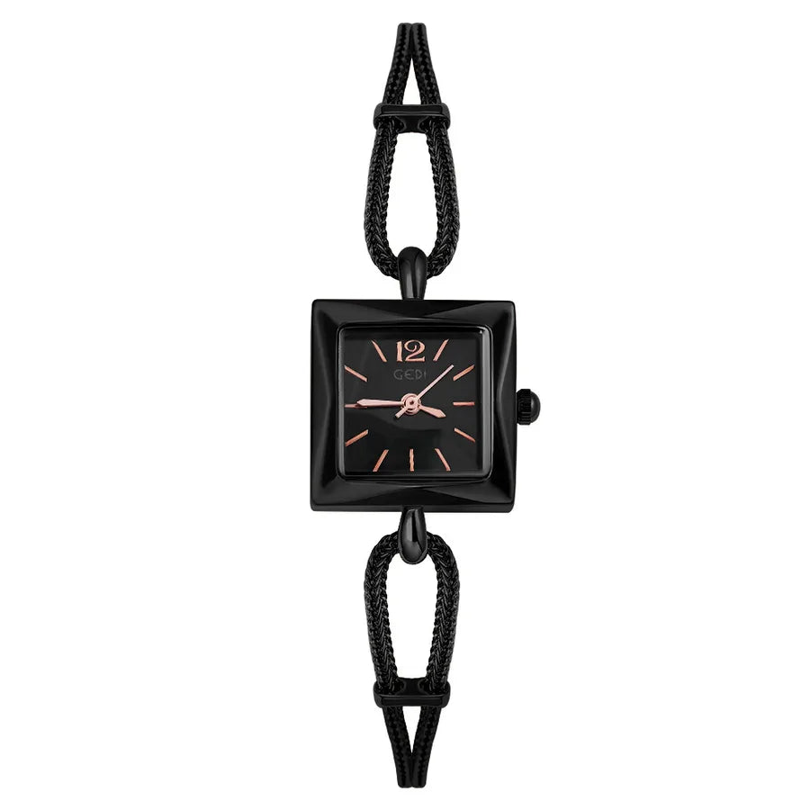 casual square jewelry buckle quartz women's watches