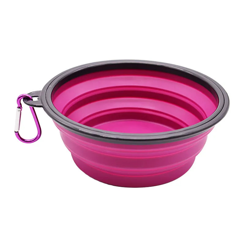 simple style plastic solid color pet tableware