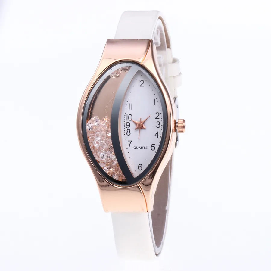 Casual Geometric Buckle Quartz Women's Watches