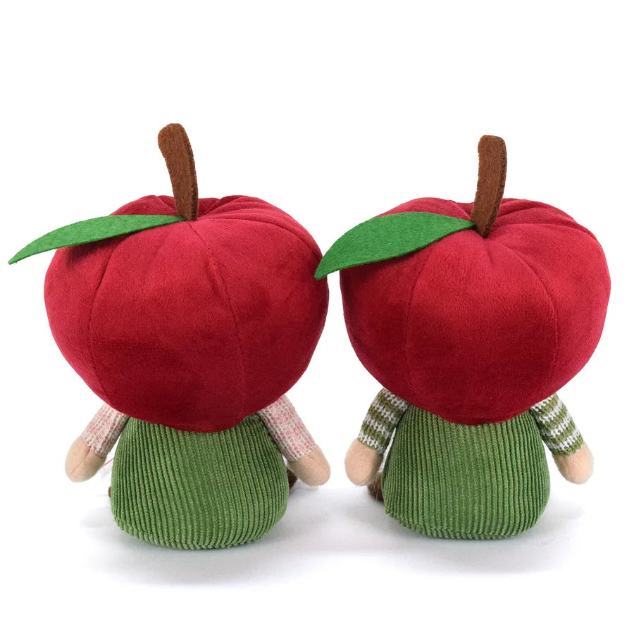 Christmas Autumn Winter Red Apple Faceless Doll Rudolph Fruit Dwarf Decoration Cute Style Polyester Material Props Decorations