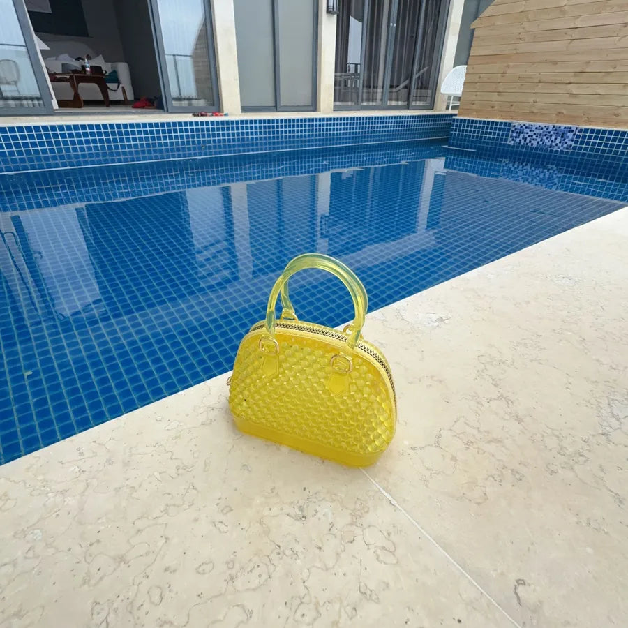 New PVC Jelly Shell Bag Mini Jelly Bag Handbag Trendy Best-Selling Shoulder Crossbody Jelly Bag