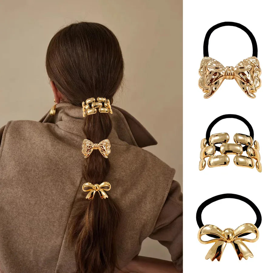 Vacation Streetwear Women's Scallop Starfish Alloy Plating Hair Tie