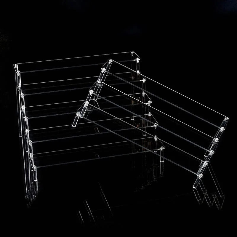 1 Piece Arylic Simple Style Transparent Jewelry Display