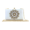 women's all seasons pu leather classic style clutch bag