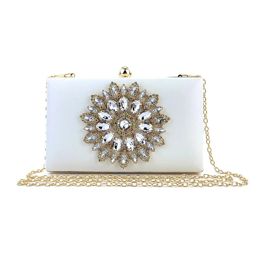 women's all seasons pu leather classic style clutch bag