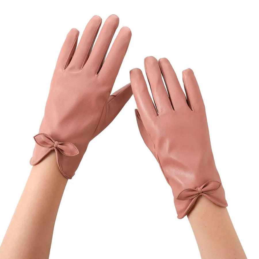 Women's Simple Style Commute Solid Color Gloves
