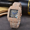 Glam Shiny Solid Color Butterfly Double Snap Quartz Women's Watches