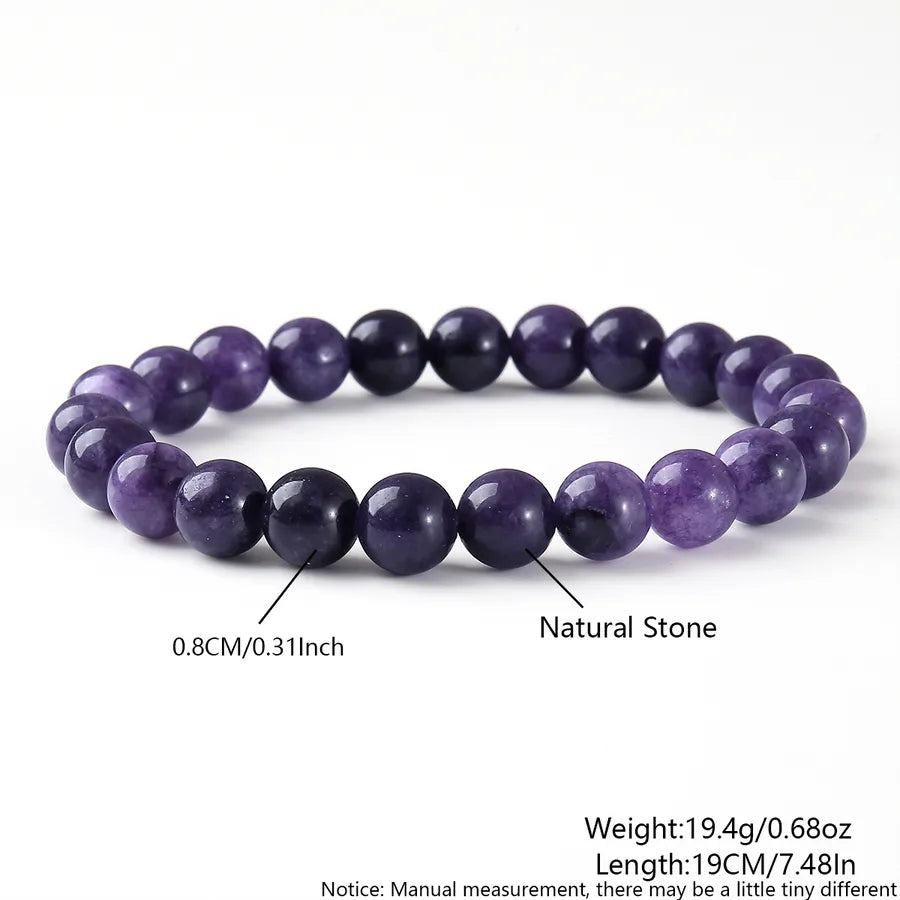 Casual Commute Round natural stone Bracelets In Bulk