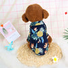 casual cloth color block pet clothing