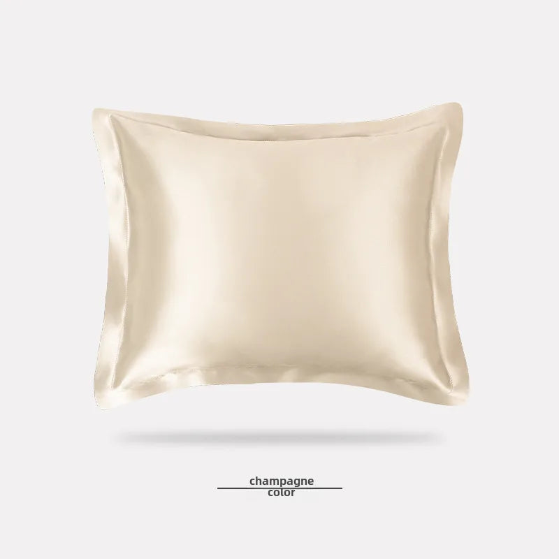 New 22 m double-sided silk pillowcase 100%  silk lunch break car cushion gift printed LOGO with core