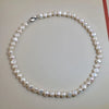 Natural Freshwater Double-Sided Glossy Pearl Necklace For Women Summer Luxury Fashion Pearl Clavicle Chain Jewelry
