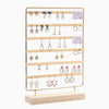 hot selling jewelry rack earrings display stand removable wooden bottom earrings Jewelry earrings storage rack