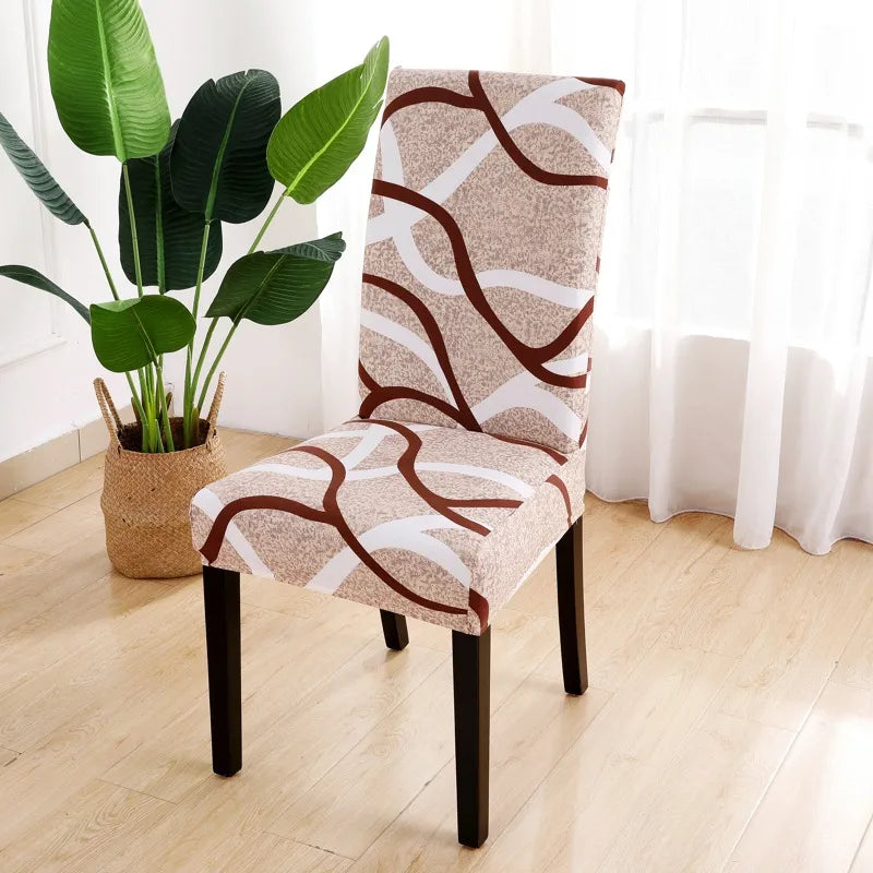 Chair Cover  Hotel Chair Cover Dining Chair Cover One-piece Elastic Chair Cover Office Computer Seat Cover