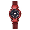 Simple Style Starry Sky Suction Buckle Quartz Watch Women's Watches