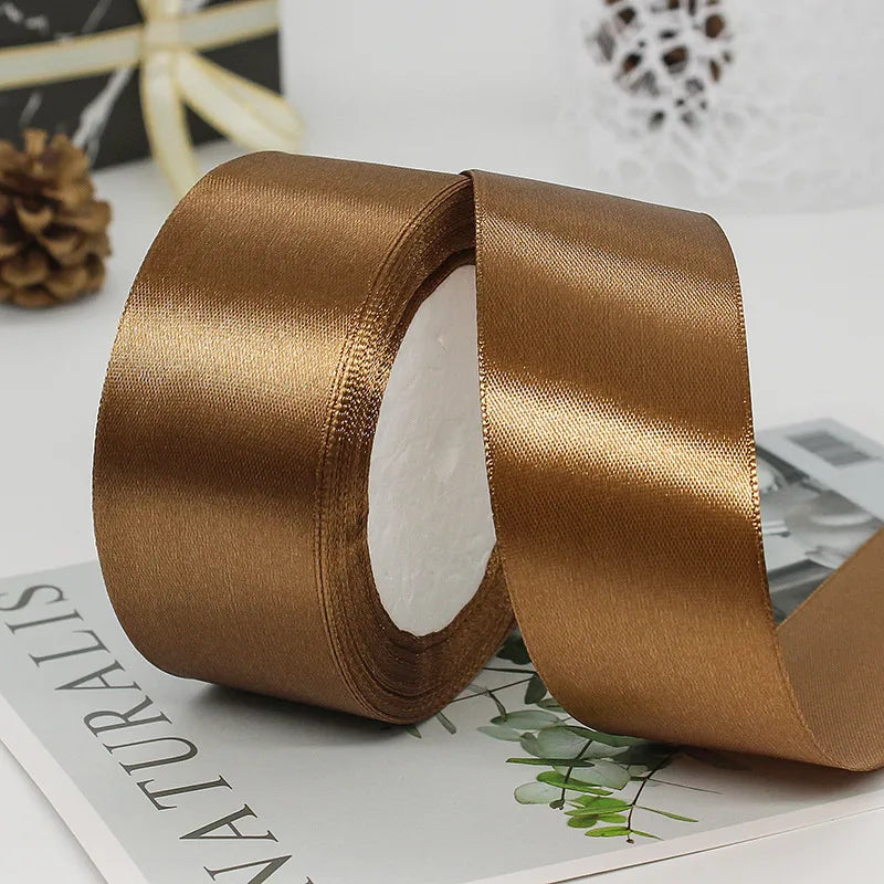 Modern Style Solid Color Polyester Holiday Wedding Birthday Party Supplies Gift Wrapping Supplies 1 Roll