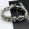 Aggressive Cross Bracelet Men's Trendy  Retro Bracelet Thick