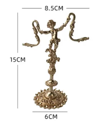 Brown Vintage Jewelry Display Stand Bracelet Necklace Holder Photography Props Ring Tray Ornament Stand Fashion Accessories