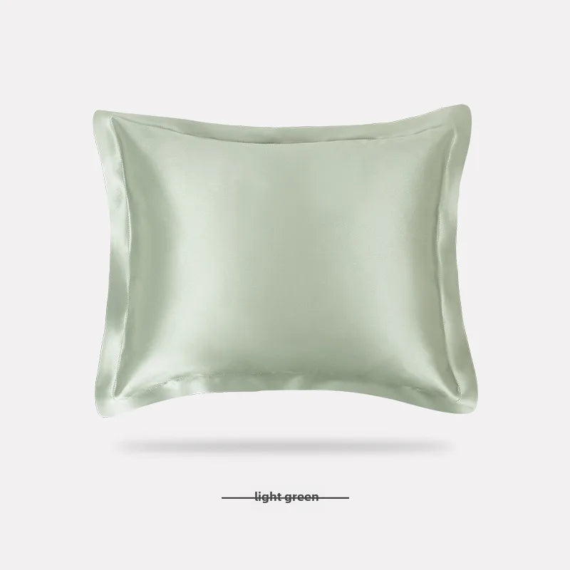 New 22 m double-sided silk pillowcase 100%  silk lunch break car cushion gift printed LOGO with core