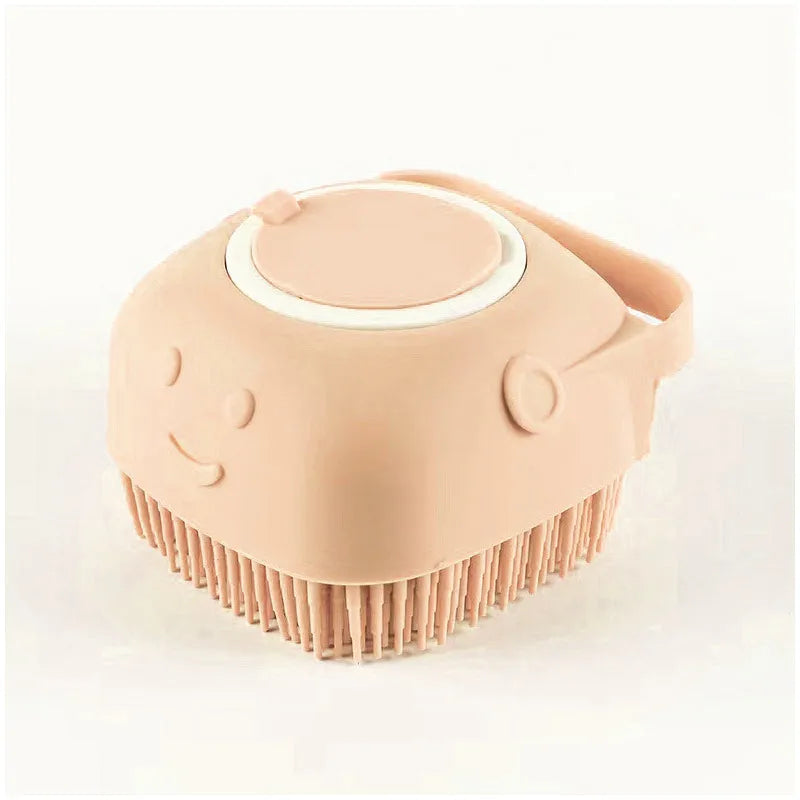 pet shower brush dog massage brush pet massage gloves cat petting hair removal brush pet supplies miracle baby sponge
