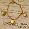 Navy Style Marine Style Beach Sea fish Shell 304 Stainless Steel Cuban Link Chain Curb Chain Bracelets In Bulk
